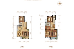 天安华府4室2厅1厨3卫建面177.00㎡