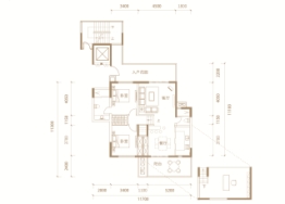 官塘学院小镇3室2厅1厨2卫建面101.00㎡