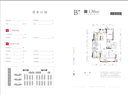 金鹏·山河印3室2厅1厨2卫建面136.00㎡