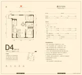 【聚铭逸品·仕家】114.26㎡三室两厅