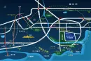 碧桂园太东天樾湾交通图