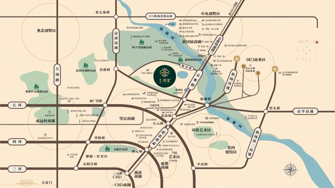 懋源·璟玺交通图