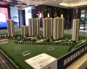 南北双阳台户型周正采光很好视野开阔