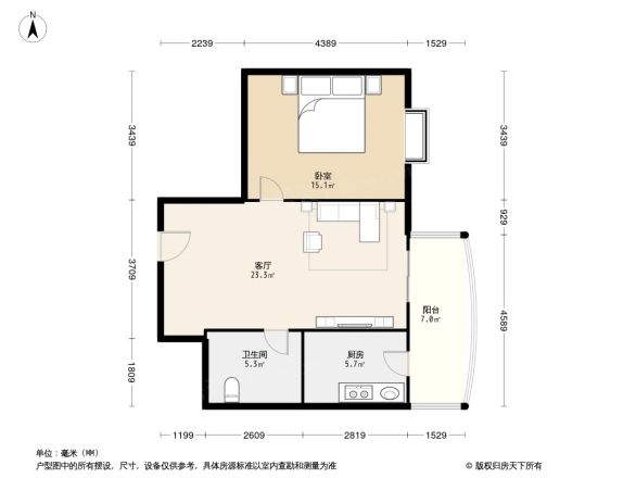 倚山嘉园户型图