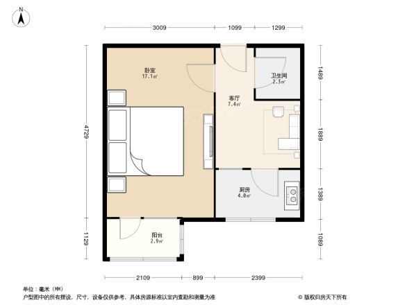 古城北路小区户型图