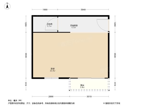 龙城花园三期户型图