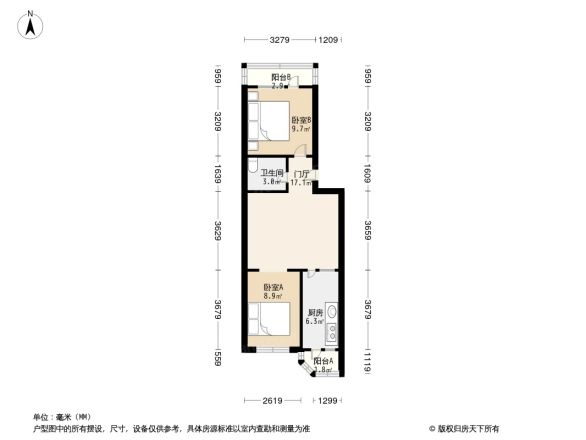 北环路25号院户型图