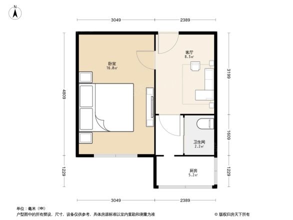 车公庄中里小区户型图