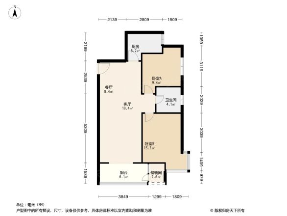 水岸江南户型图