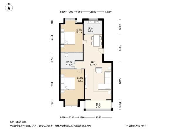 银川山苑户型图
