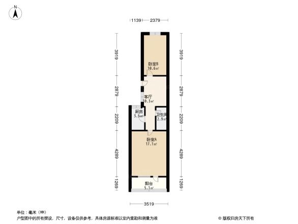 月坛西街东里户型图
