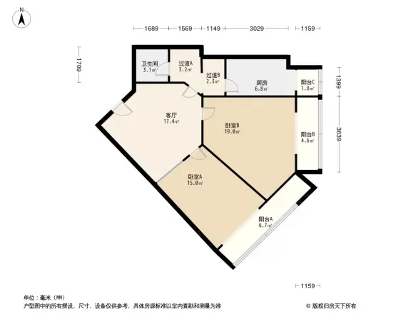 西果园户型图