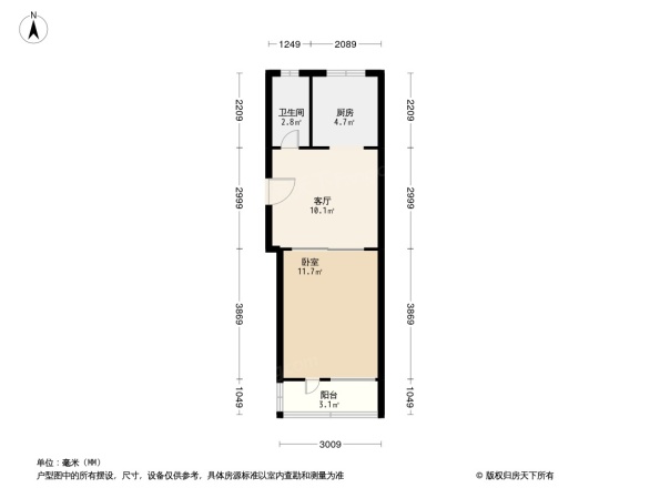 西果园户型图