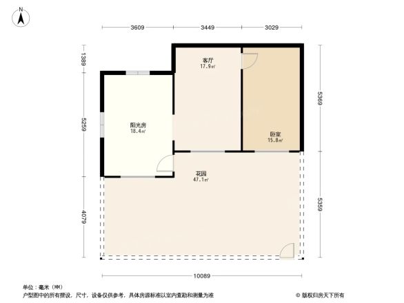 龙城花园三期户型图