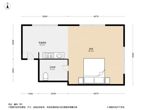 艾瑟顿国际公寓户型图