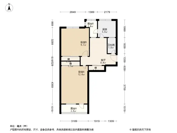 小泥湾社区户型图