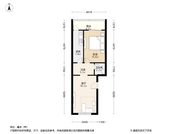 车公庄中里小区户型图