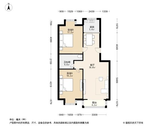 银川山苑户型图