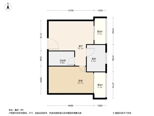 东直门北中街户型图