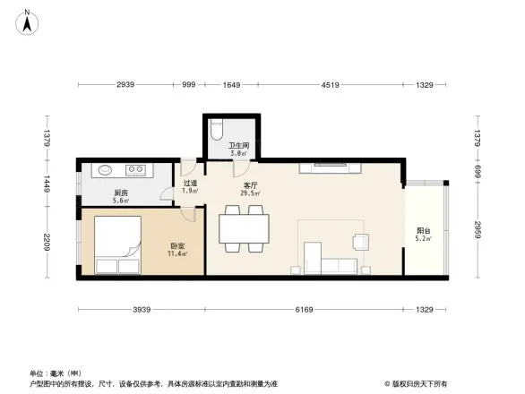 洪茂沟小区户型图