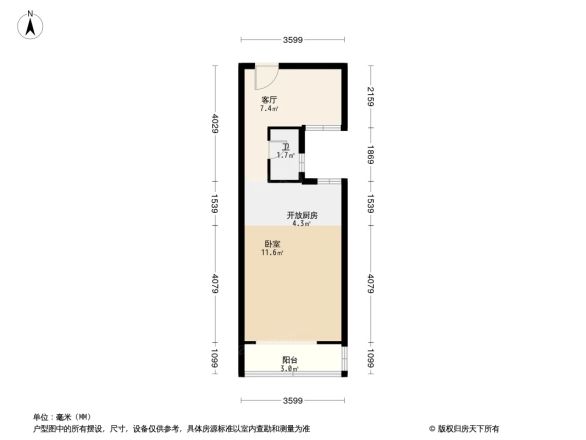 钟声小区户型图