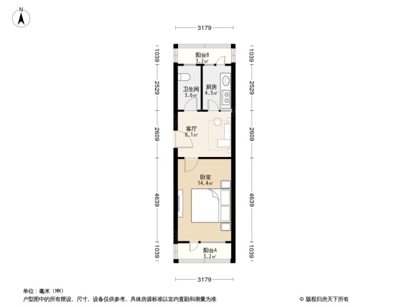 花北西社区户型图