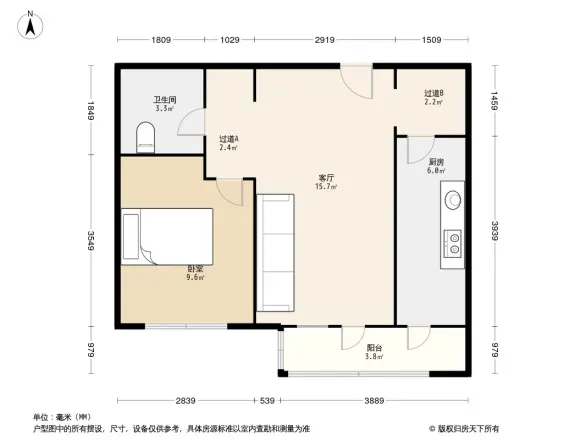 万年花城五期户型图