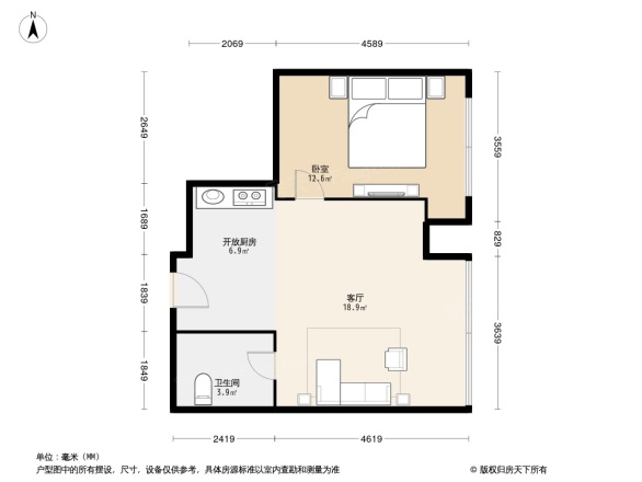 艾瑟顿国际公寓户型图