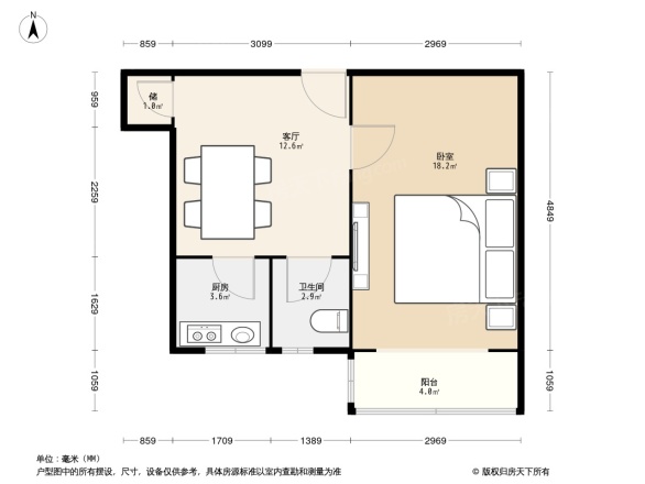 花椒树小区户型图