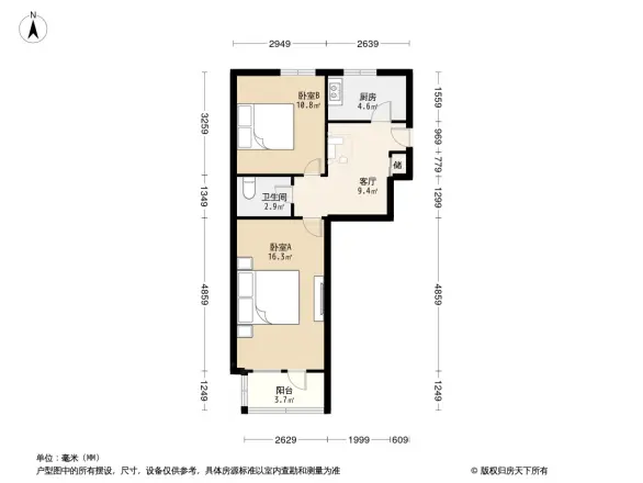 朝阳庵小区户型图