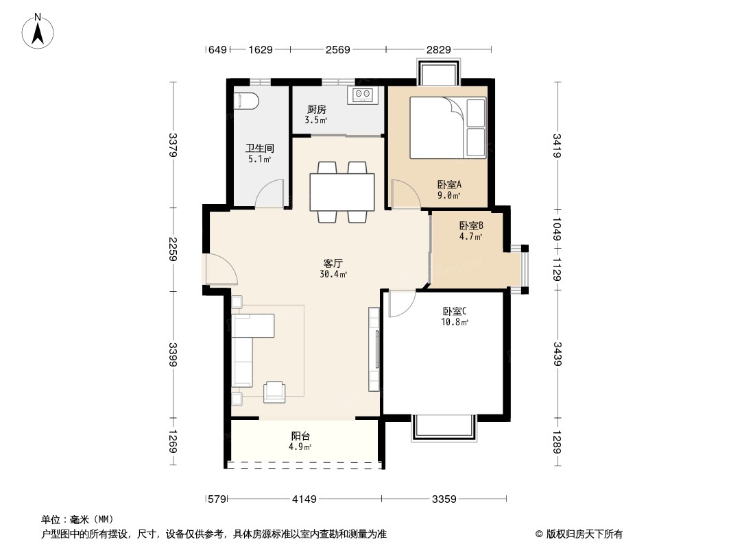 户型图0/1