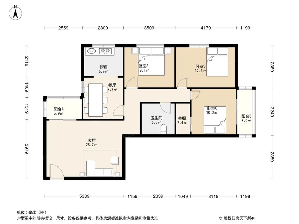 相似户型图