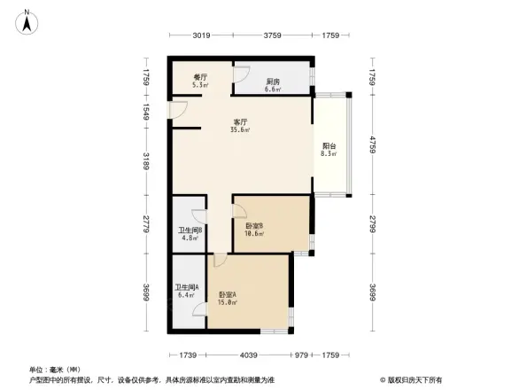 华亭嘉园户型图