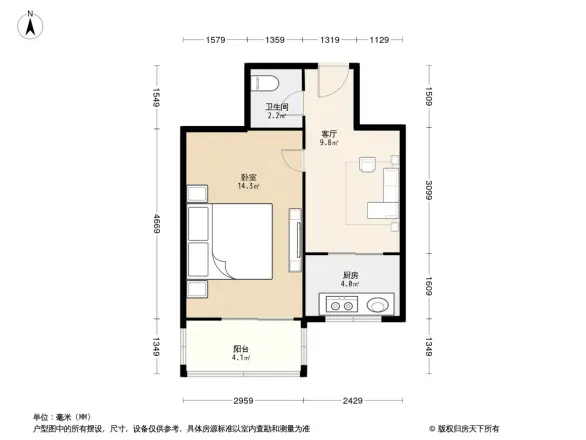 丝竹园户型图
