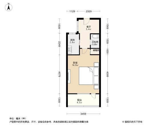 金星小区户型图