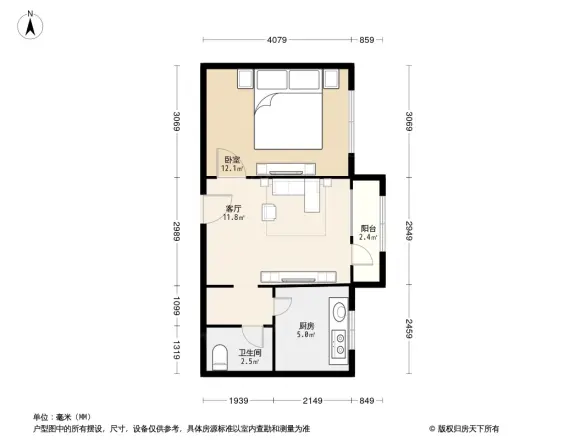 贵园北里户型图