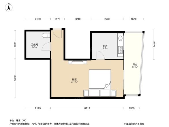 倚山嘉园户型图
