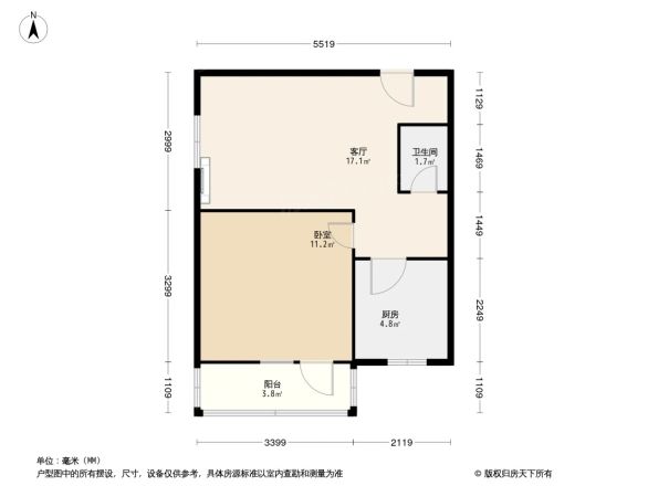 复兴路34号院户型图