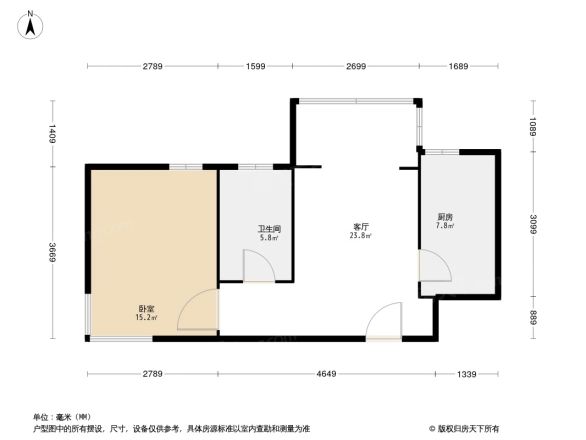 水岸江南户型图