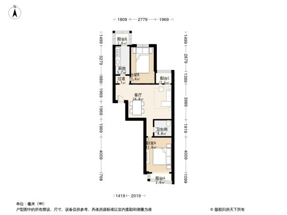 双桥温泉东里户型图