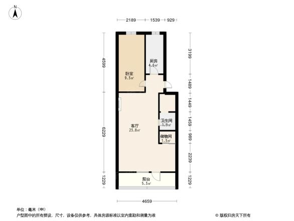 通州滨河小区户型图