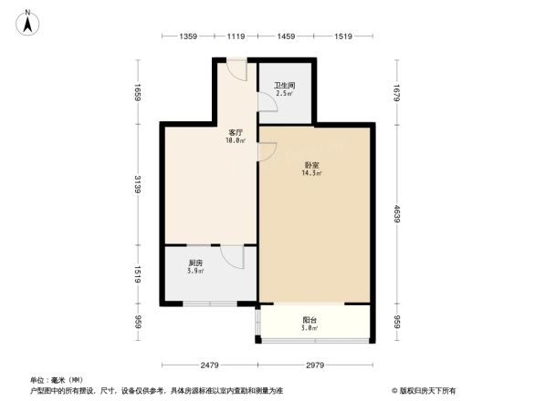 三虎桥小区户型图