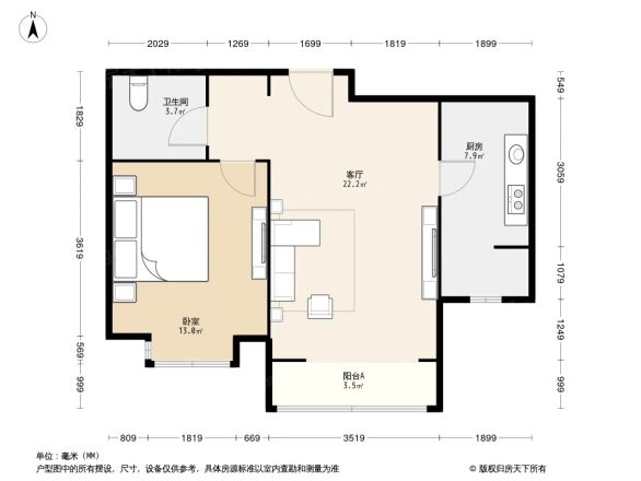 泰河园一里一区户型图