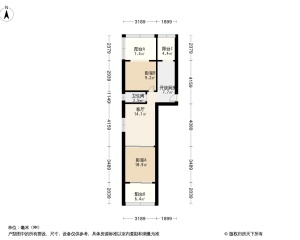 中··介··费1··个··点 新园村 2室1厅 66平