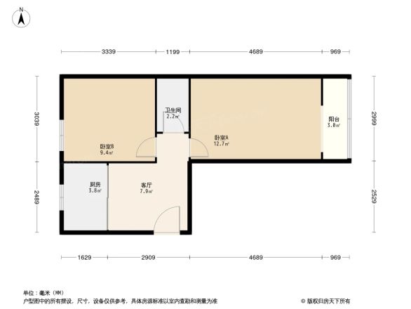 宋庄路小区户型图