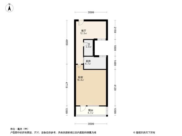 钟声小区户型图