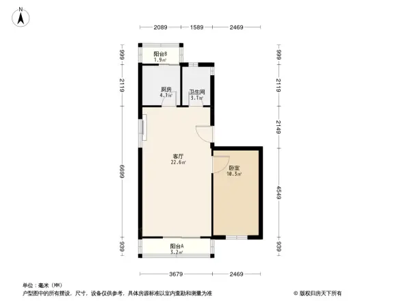 建华北里户型图