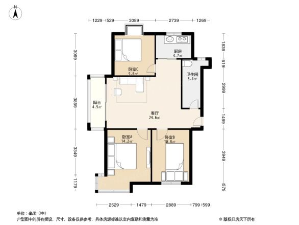 银川山苑户型图