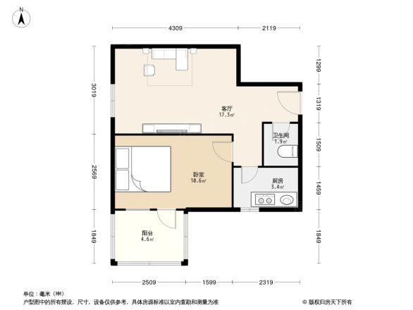 民族大学附属中学家属楼户型图
