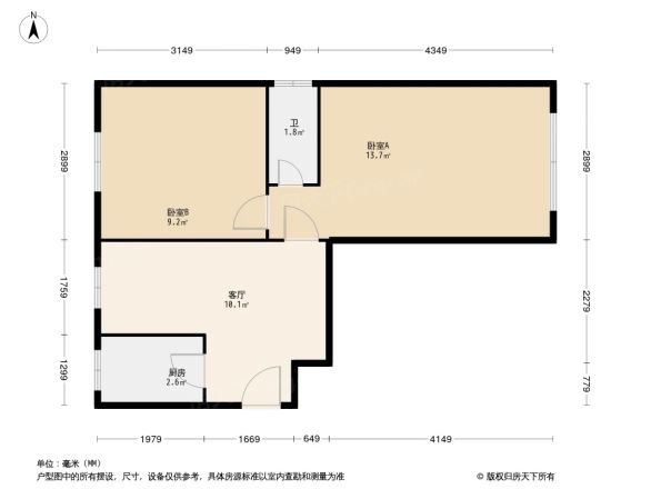 三建宿舍户型图